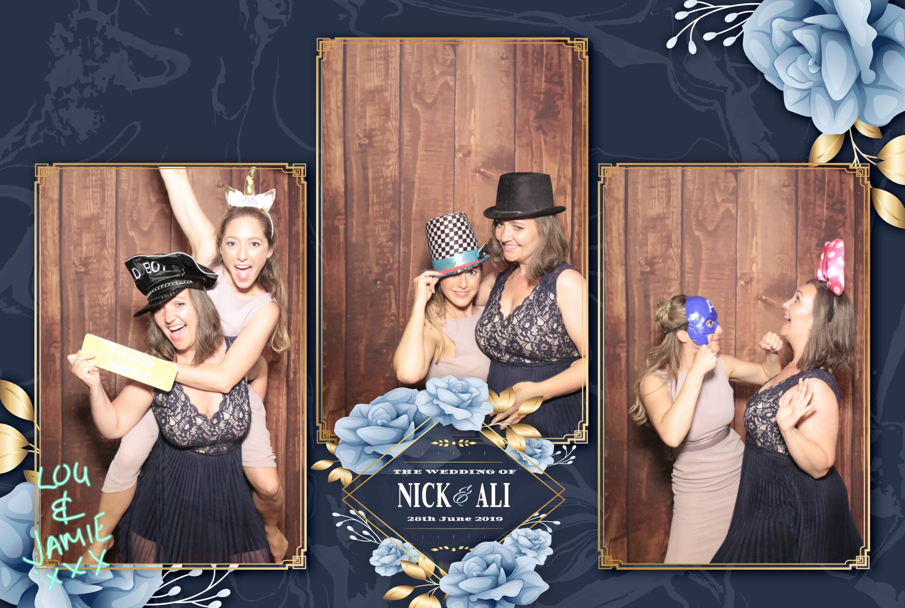 Nick & Ali's Wedding | View more photos from the event at gallery.myphotoboothexperience.co.uk/u/MyPhotoBoothExperienceLtd/Nick-Alis-Wedding